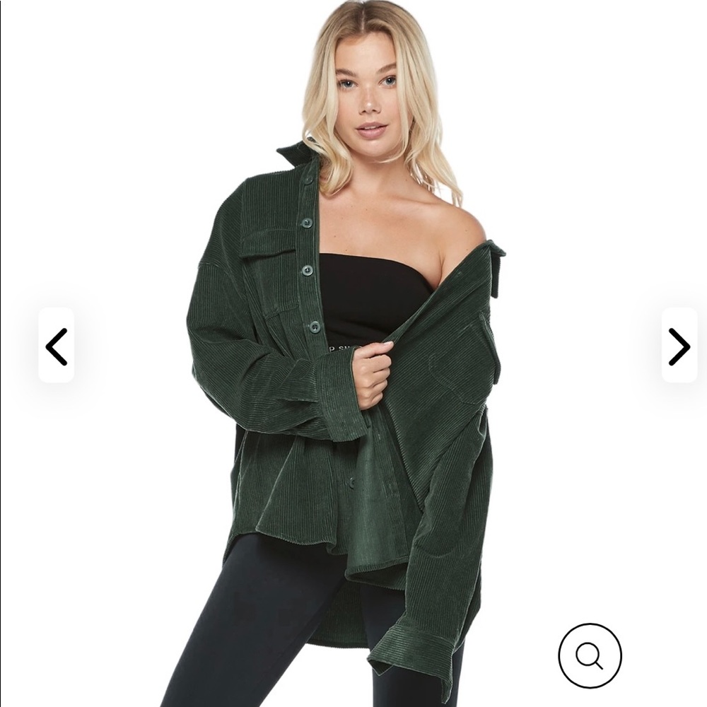 CSB comfort collection oversized corduroy jacket